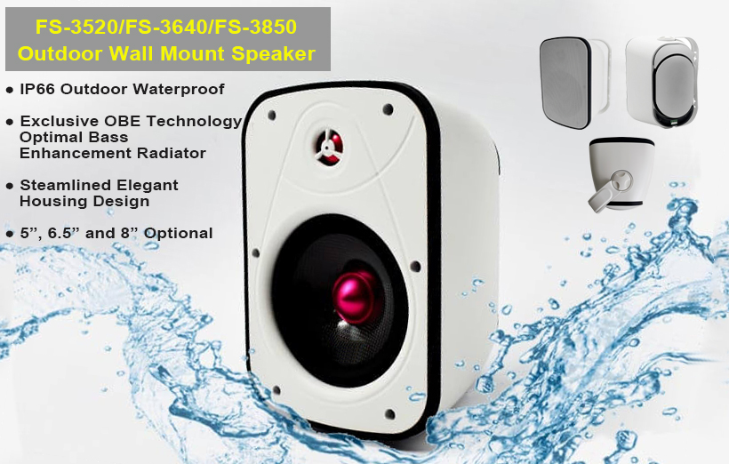 Outdoor Waterproof Wall Mount Speaker FS-3520