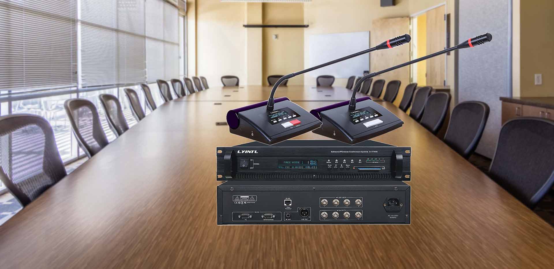 Full Digital IR Wireless Conference System H-8700