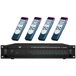4/6/8/12 Channel Infrared Wireless Language Distribution System