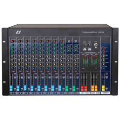 H-G124 12 Channel Professional Mixing Console (Cabinet mountable)