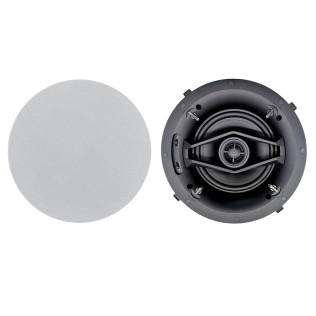 LS-660T 6.5 Inch 60W 2-Way 70V/100V/8Ohms Quick Install In-Ceiling Speaker