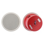 L-3411/L-3611, 4.5"/6.5" 6W/10W Steel Fireproof Ceiling Speaker